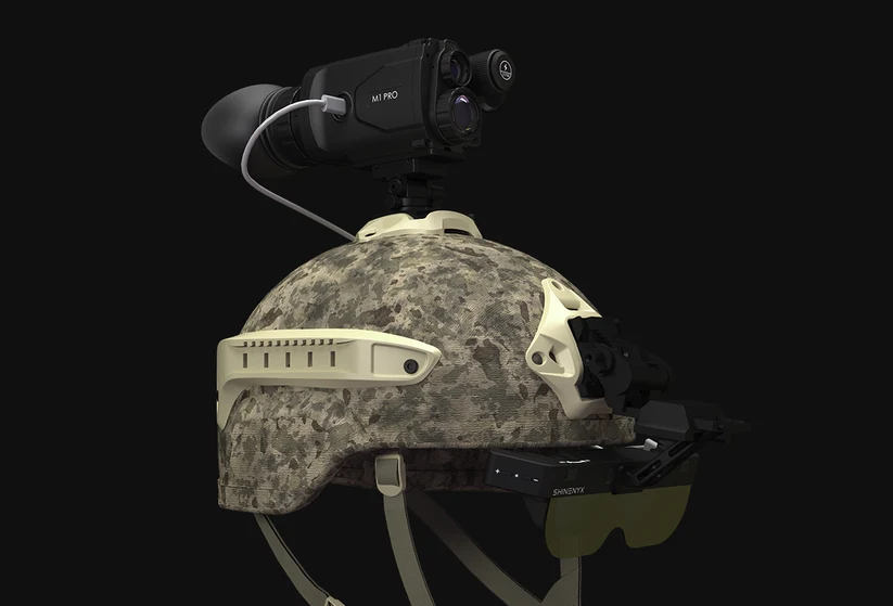 M1Pro Image Fusion Monocular 640×512 Thermal + Military Grade NightVision + 800LRF